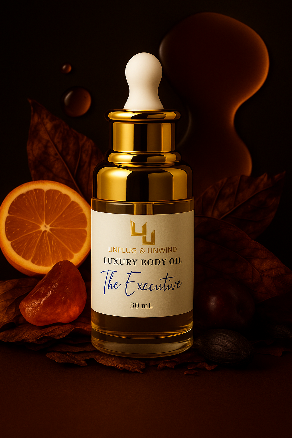 The Executive Luxury Body Oil – Unplug & Unwind